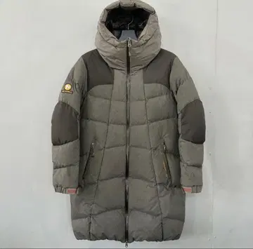 MERRELL 후드 부착 롱 다운 자켓 브라운