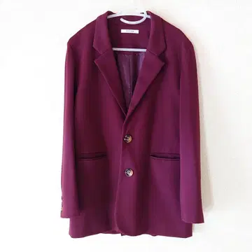 ROSIEE 로지 테일러드 자켓 버건디