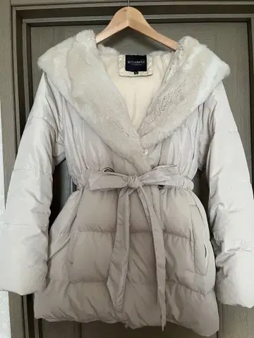 여성용 다운 자켓 후드 퍼 포함