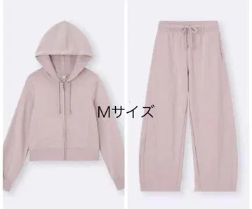 맨투맨 풀 집업 후드티 맨투맨 배럴 레그 팬츠 M 사이즈 상하의 세트