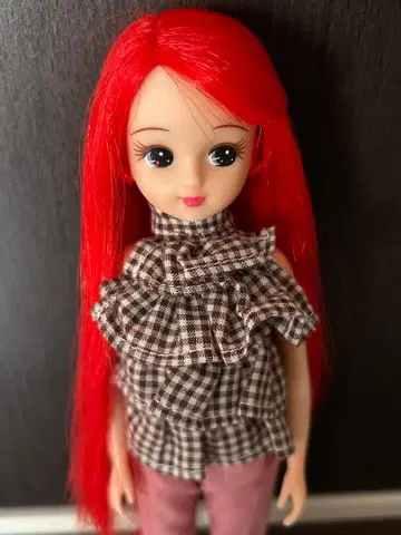 리카짱 캐슬 리카짱 빨간 머리