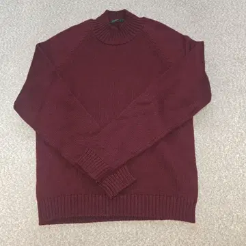 미사용품 [ ZANONE/자노네 ] 하이넥 니트