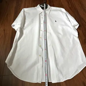 랄프 로렌 화이트 셔츠 L 사이즈 클리닝 완료 당일 발송