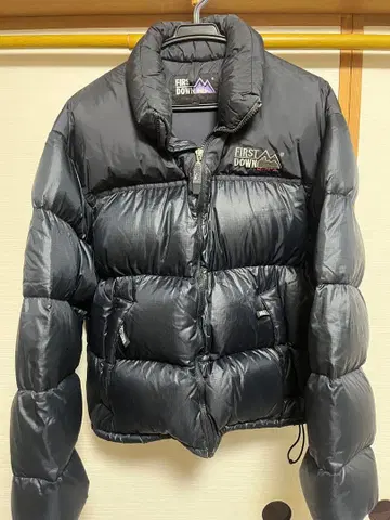 퍼스트 다운 블랙 다운 자켓