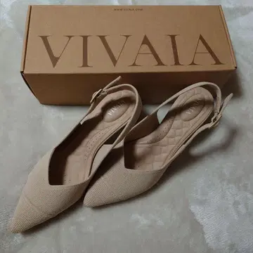 VIVALA 베이지 스틸레토 샌들