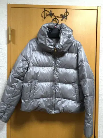 미츠미네 실버 그레이 숏 다운 자켓 M