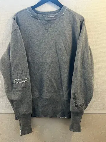 Champion 런택 데미지 맨투맨