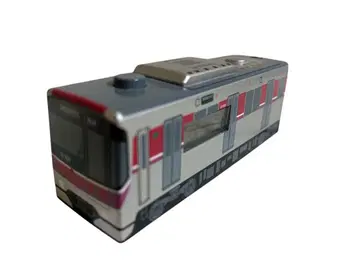 도에이 지하철 알람 시계 그레이/빨간색 약 15cm