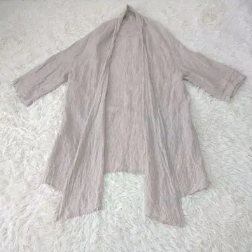 Branch m' 블랑쉬엠 린넨 롱 가디건 베이지 FREE