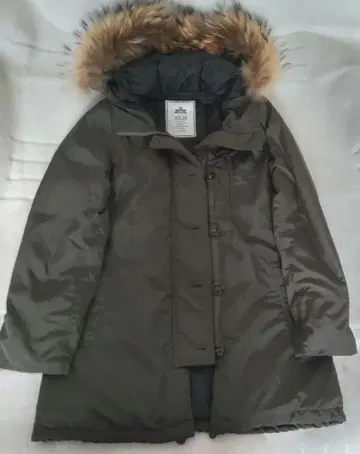 SLOBE IENA 슬로브 이에나 모즈 코트 카키 다운 코트