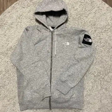 THE NORTH FACE 그레이 후드티 풀 집업