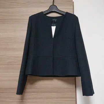 UNTITLED 노카라 자켓 네이비