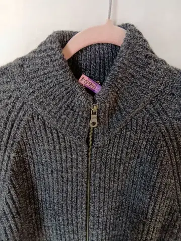 남성용 니트 블루종