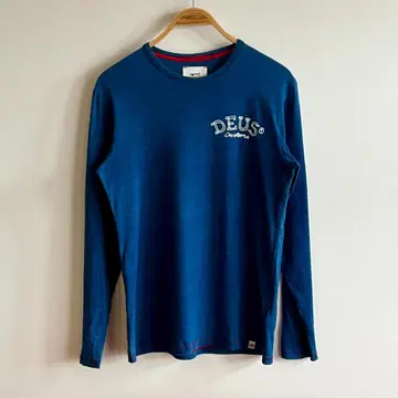 [ 새상품급 ] DEUS 긴팔 티셔츠 S 인디고 블루