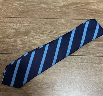 [ BREUER ] 네이비 라이트 블루 스트라이프 넥타이