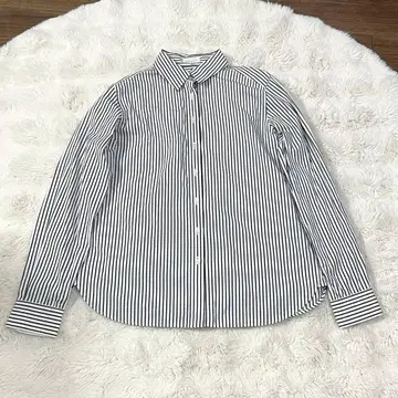 [ 새상품급 ] 매킨토시 철학 스트라이프 셔츠 긴팔 블라우스 38
