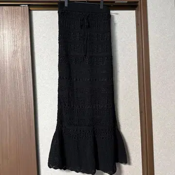 미라 오웬 니트 롱 스커트