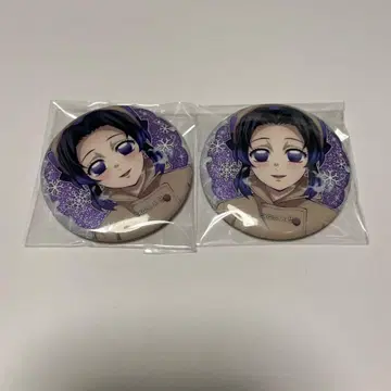 귀멸의 칼날 ufotable 캔뱃지 AGF 코쵸우 시노부