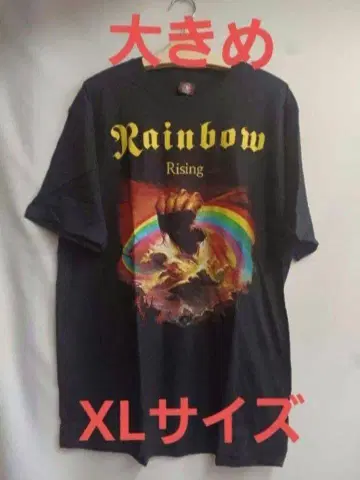 밴드 티셔츠 RAINBOW 레인보우 RIGING XL 사이즈