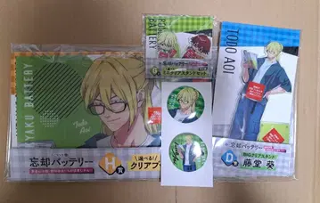 망각 배터리 복권 랙 클리어 스탠드 캔뱃지 북커버 토도 아오이