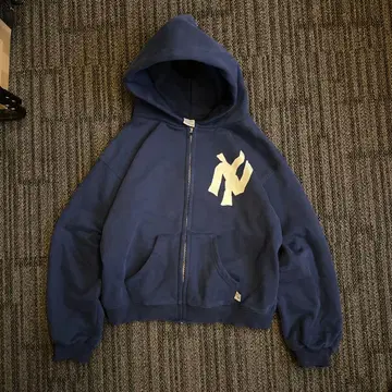 akimbo 지퍼 후드티 크롭 기장