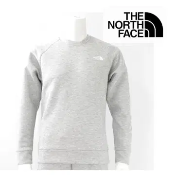 THE NORTH FACE 그레이 맨투맨 트레이닝복
