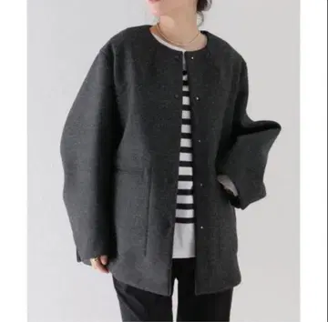 [ 새상품급 ] IENA 이에나 본딩 블루종 자켓