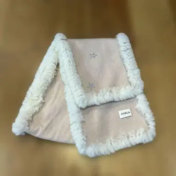 FURLA 핑크 머플러