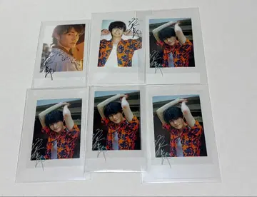 마에다 켄타로 폴라로이드풍 카드 6장 세트 낱개 판매 불가