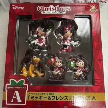 Happy 복권 디즈니 크리스마스 오너먼트 2025 A 미키&프렌즈