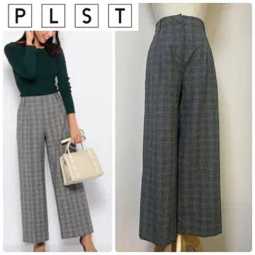 PLST 플라스테 웜 리저브 와이드 팬츠