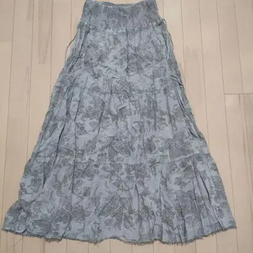 goa 플레어 롱 스커트 M