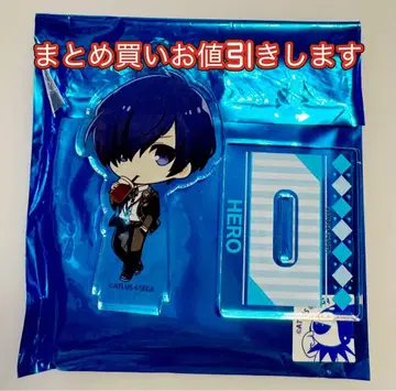 페르소나 3 리로드 애니맥스 카페 아크릴 스탠드 키링 주인공