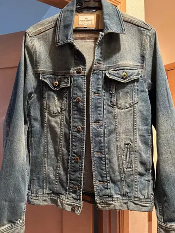 새상품급 GRAND GLOBAL 라이트 블루 데님 자켓