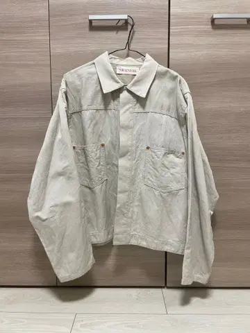 NICENESS 나이스니스 린넨 혼방 자켓 라이트 베이지