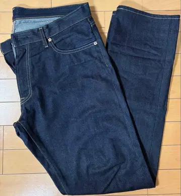 UNIQLO JEANS 남성용 데님 레귤러 핏 36 빅 사이즈