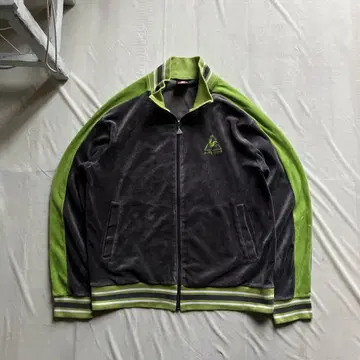 le coq sportif /velours track jacket L