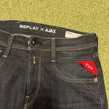 REPLAY x AJAX ANBASS 데님 팬츠 사이즈 28