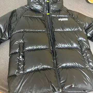 PUMA 블랙 다운 자켓 L
