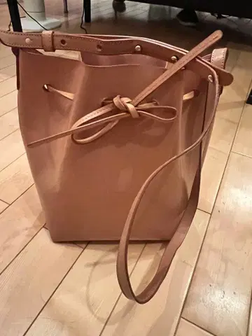 핑크 버킷백 숄더백 mansur gavriel