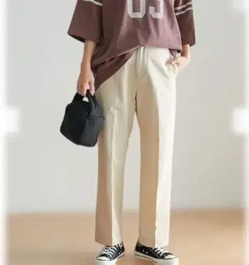 새상품 어반 리서치 도어스 하이웨스트 치노 팬츠 M Q737