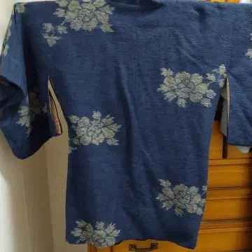 실크 명주 방한복