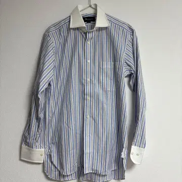 Aquascutum 긴팔 셔츠 SM-82 스트라이프