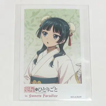 약사의 혼잣말 스위츠 파라다이스 스이파라 마오마오 포토풍 카드