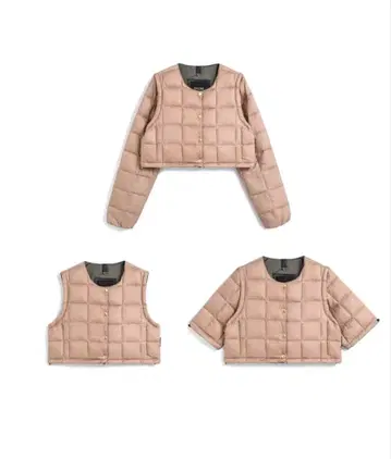 타이온 엑스트라 볼레로 다운 팝업 한정판 M 사이즈