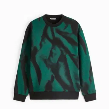 배송비 포함 [ ZARA ] abstract 패턴 맨투맨 XL