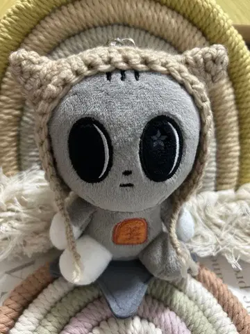 TXT 뿔바투 고양이 귀 니트 모자