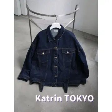 *새상품급* katrin tokyo 오버 사이즈 데님 자켓 인디고