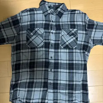 BEVERLY HILLS POLO CLUB 체크 무늬 플란넬 셔츠