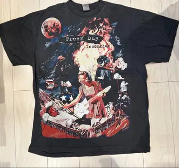 XL 그린데이 인서머니악 티셔츠
